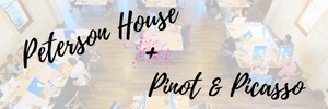 Peterson House hosts Pinot & Picasso for Wine Club Members