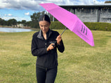 Folding Pink Bubble Umbrella