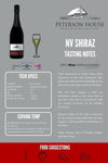 Sparkling Shiraz in the Hunter Valley tasting notes with food suggestions