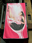 Pink Blush Beach Towel